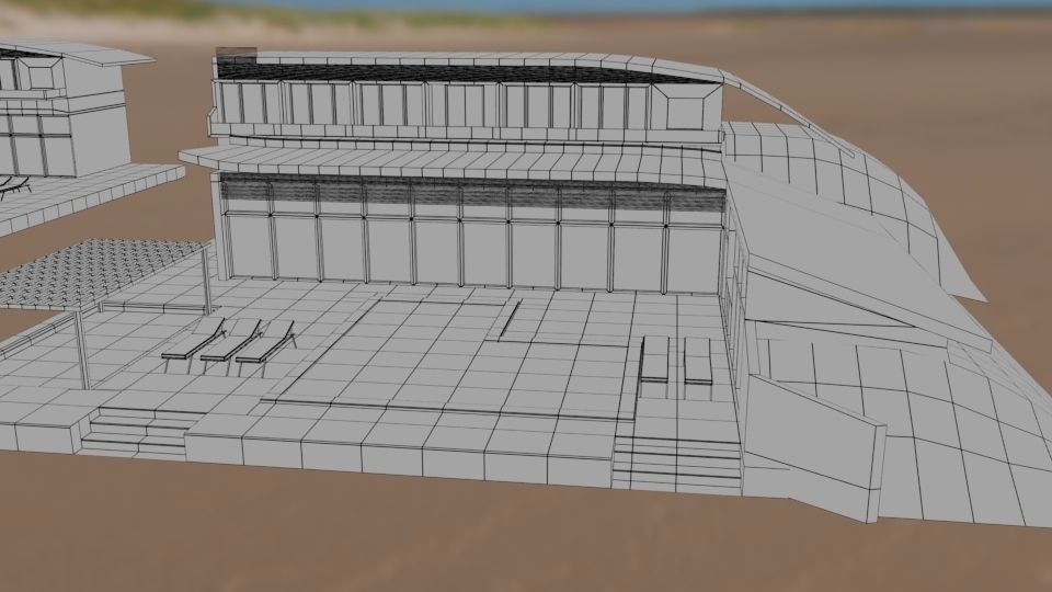 Nurai Islands Estate Villa 3D model_10