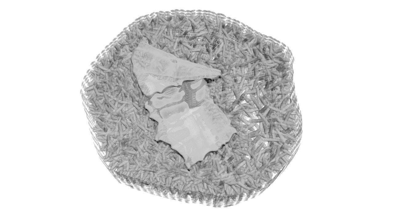 Sushi Roll With Sesame Seeds 3D model_19