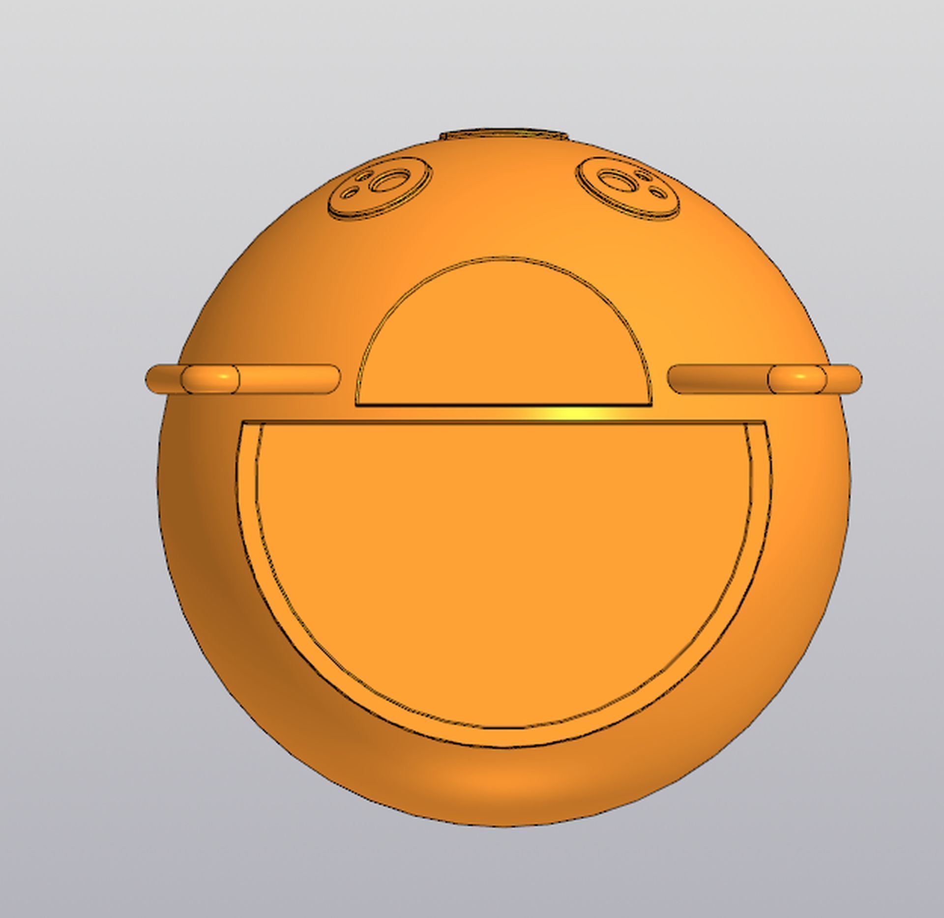 Small holder Pen holder Vase Planter Cat 3D print model_5