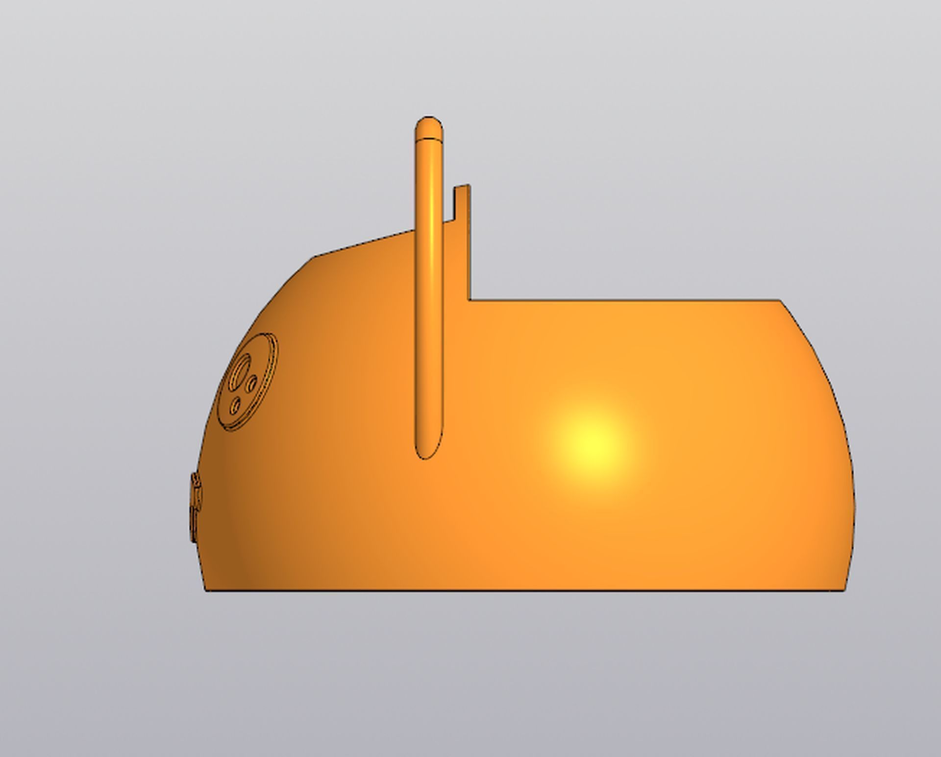 Small holder Pen holder Vase Planter Cat 3D print model_2