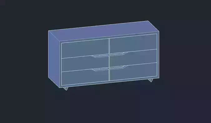 Furniture with drawers