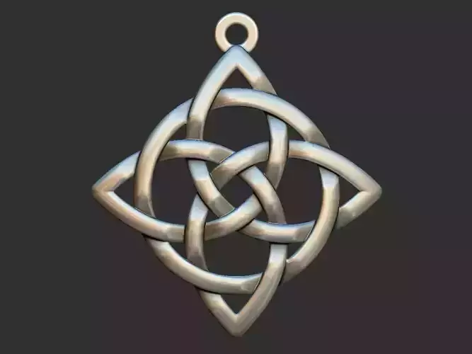 Celtic Medieval Knot Pendant