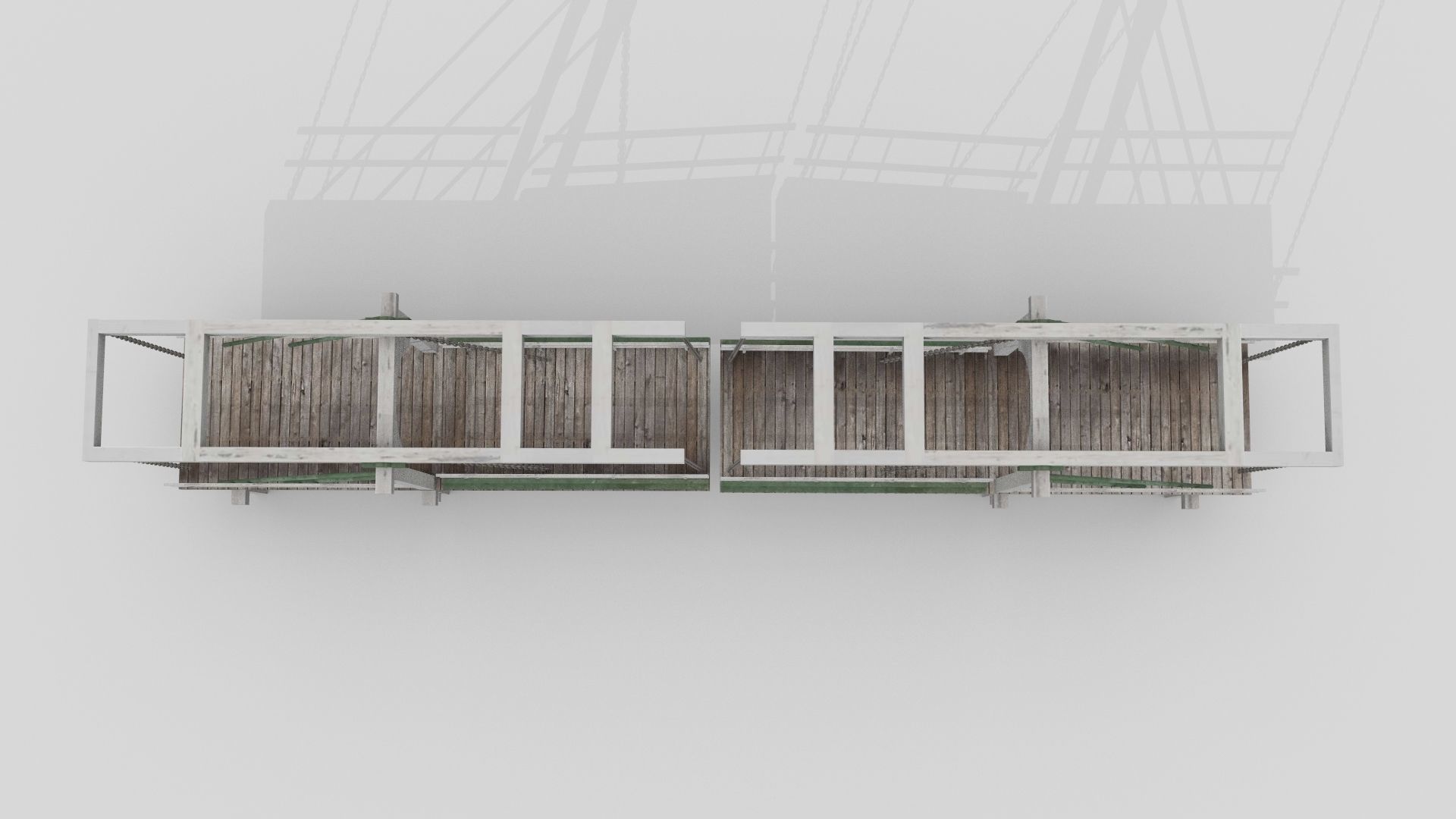 Amsterdam drawbridge 3D model_3