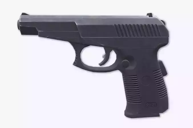 SR-1M Vector Low-poly 3D model