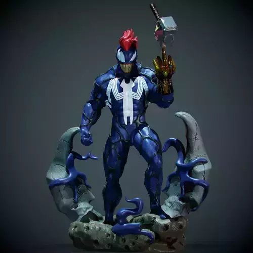 venom infinty 3D model