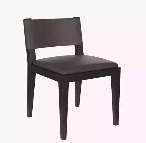 Saddle Leather Dining Side Chair