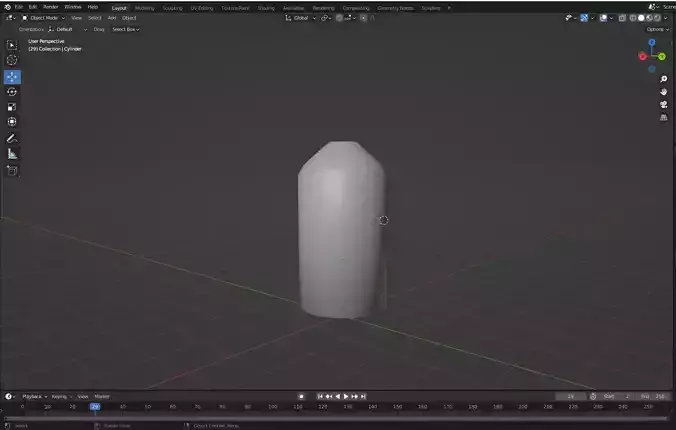 Low Poly Bullet 