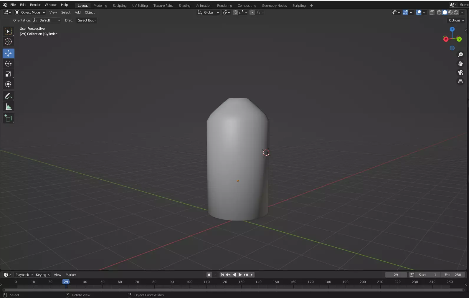 Low Poly Bullet  Free 3D model_0