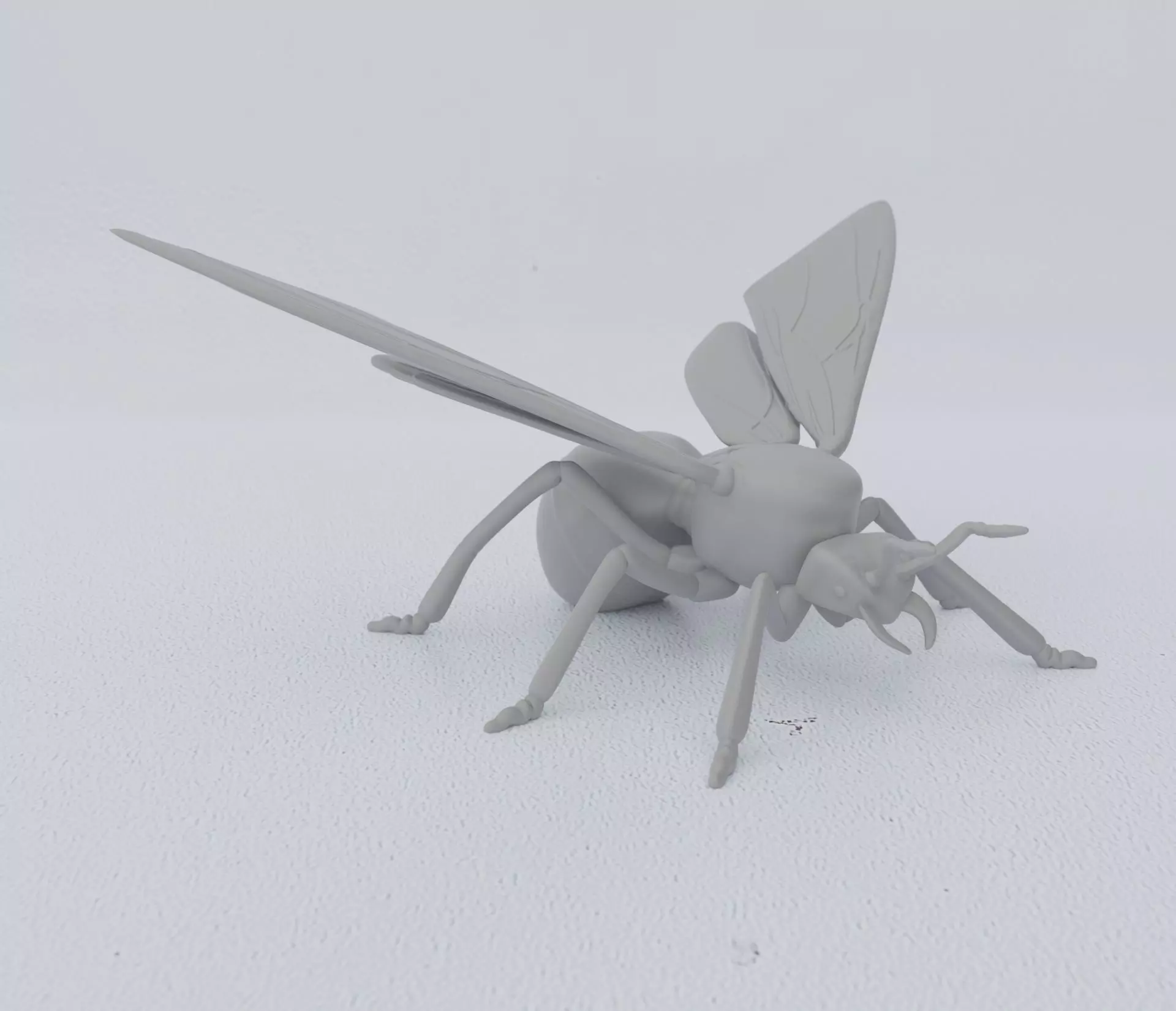 WINGED ANT 3D print model_0