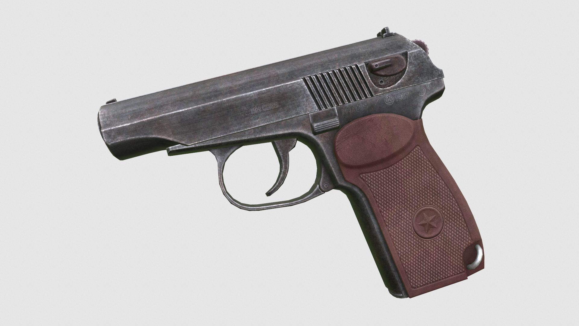 3D model Makarov Pistol VR / AR / low-poly | CGTrader