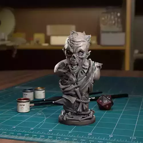 Undead Chess Pawn - Pre-Supported