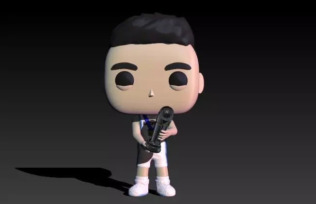 Funko Gabriel Deck - Campeon 3D print model_0