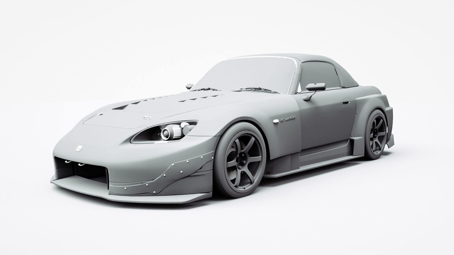 HONDA S2000 3D model_10