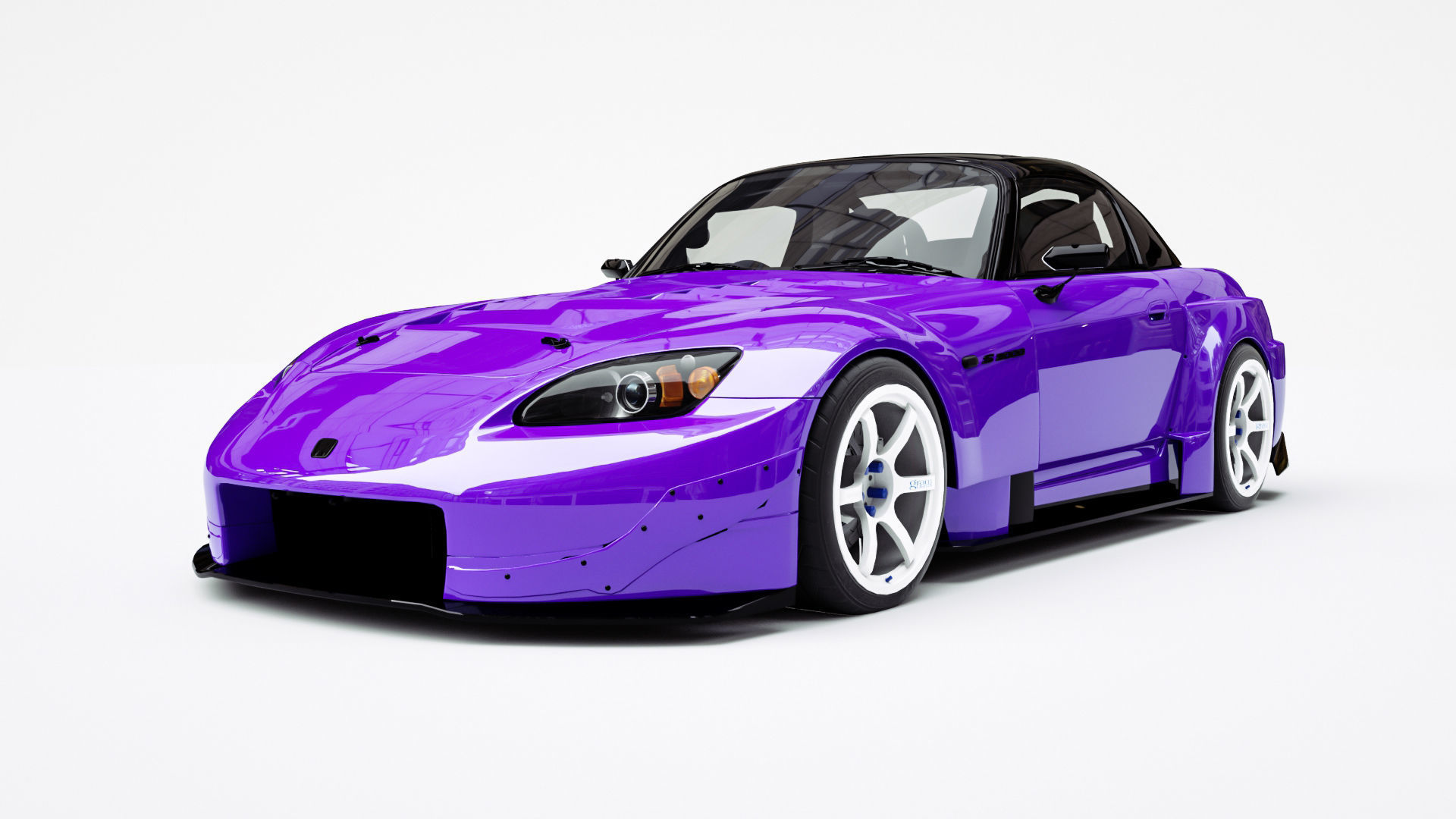 HONDA S2000 3D model_1
