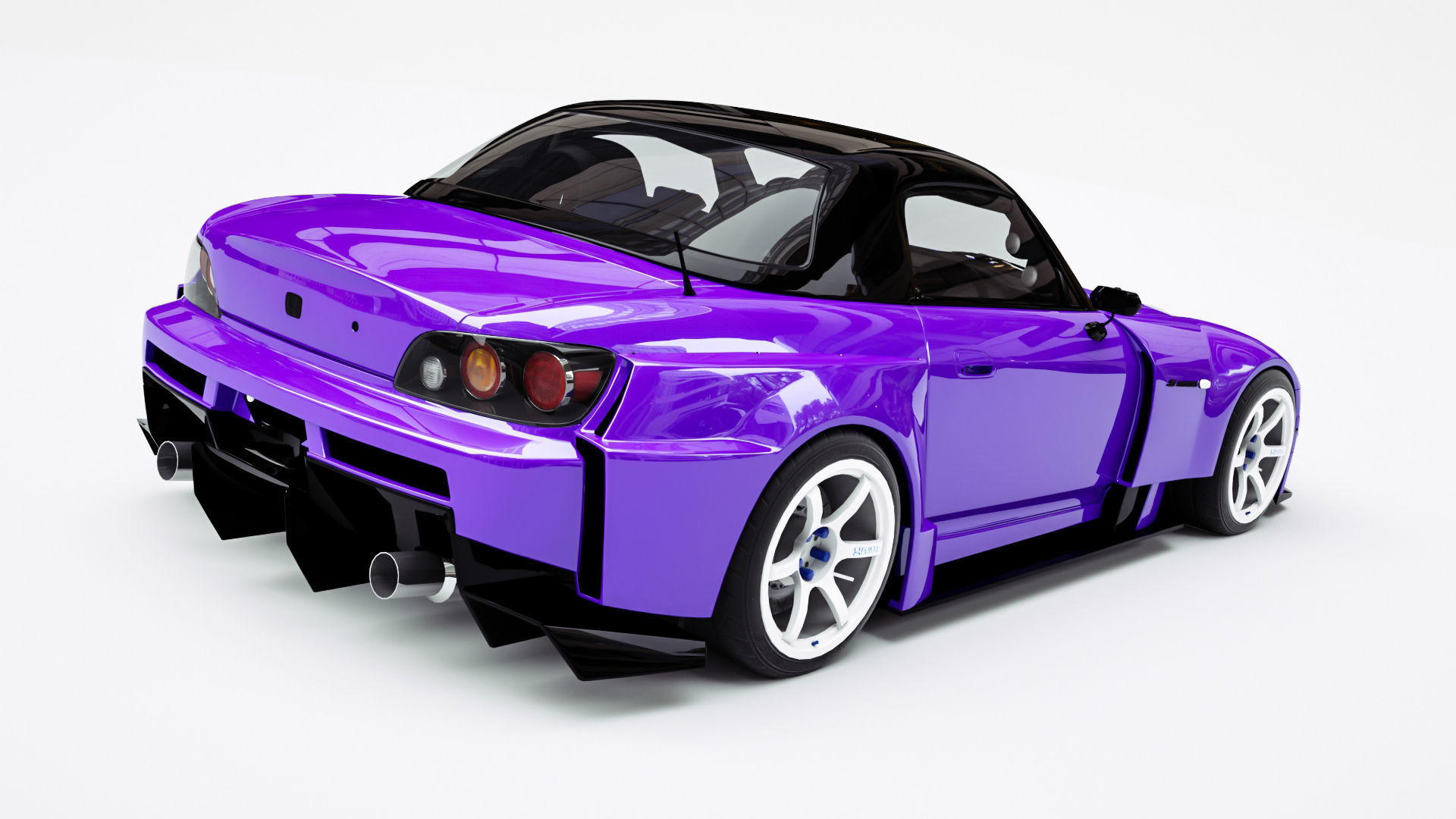 HONDA S2000 3D model_3