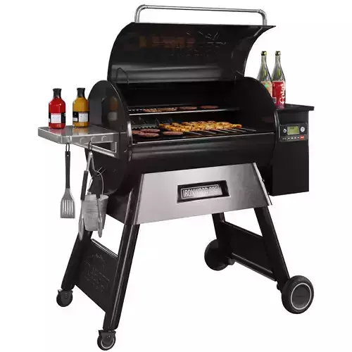 Traegar BBQ 3D model