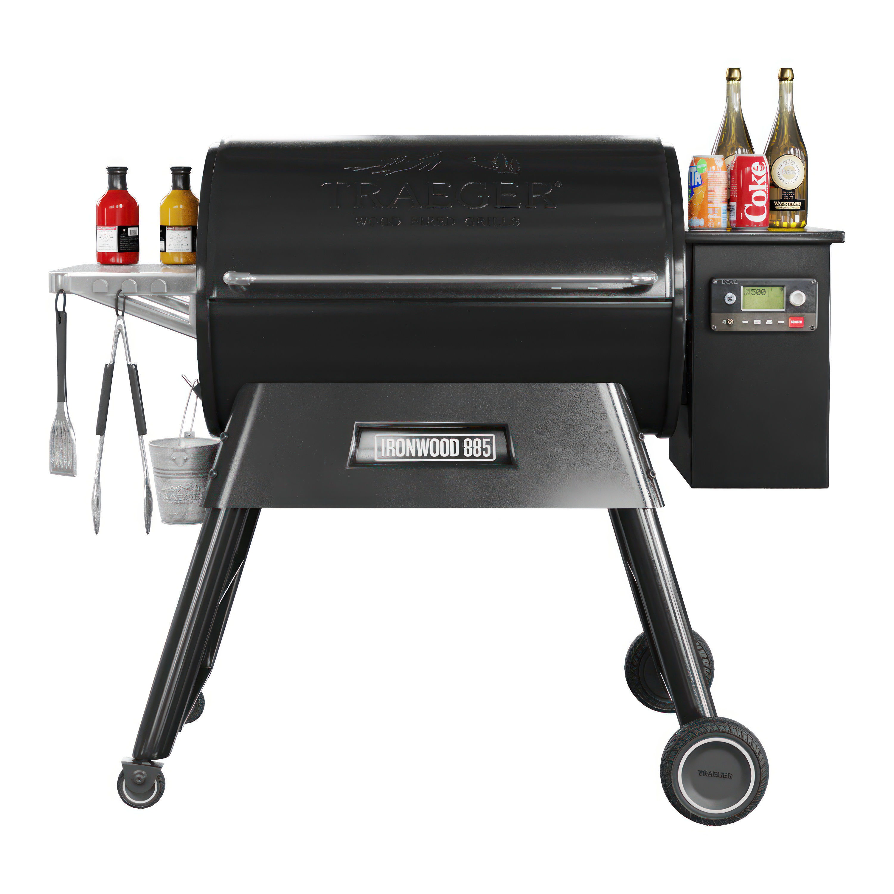 Traegar BBQ 3D model_1