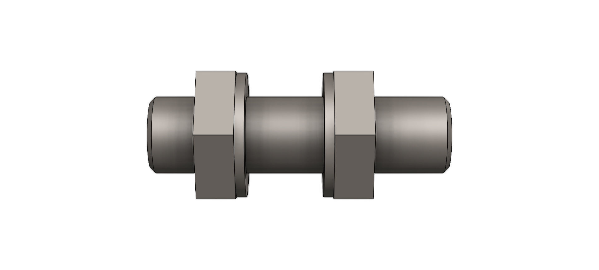 Sensor Balluff Indutivo M12x1 BES00 Inductive Balluff Sensor 3D model_4