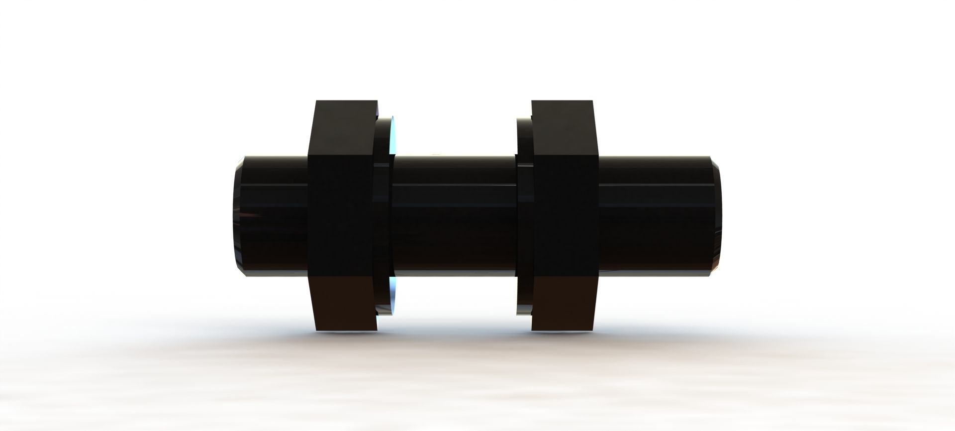 Sensor Balluff Indutivo M12x1 BES00 Inductive Balluff Sensor 3D model_23