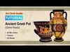 56 Ancient Greek Vases Pets Tutorial Video Low-poly 3D model_1