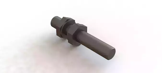 Sensor Balluff Indutivo M8x1 BES0 Inductive Balluff Sensor 3D model