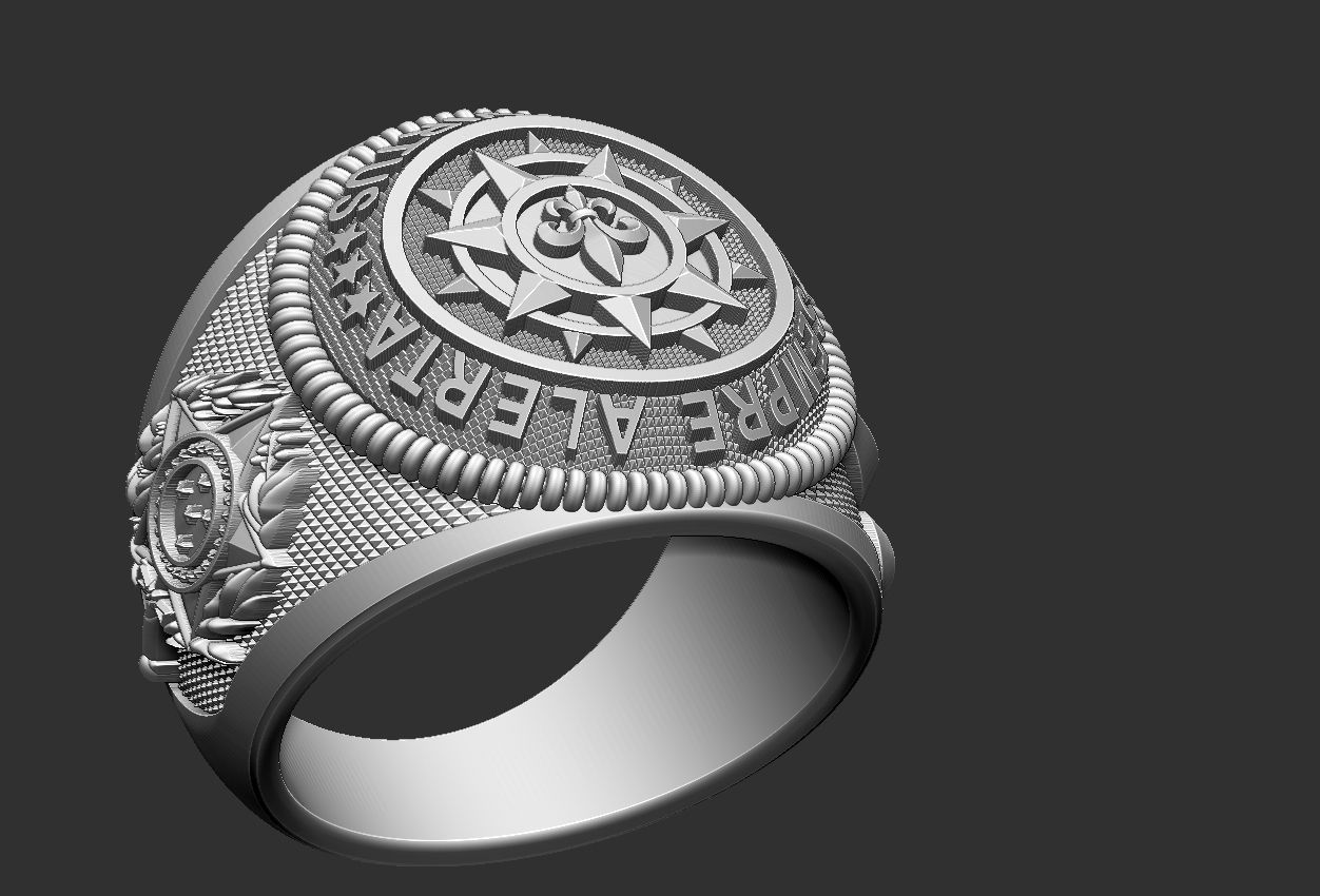 Scout Ring - Escoteiro  3D print model_17