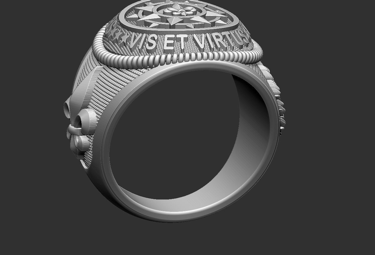 Scout Ring - Escoteiro  3D print model_19