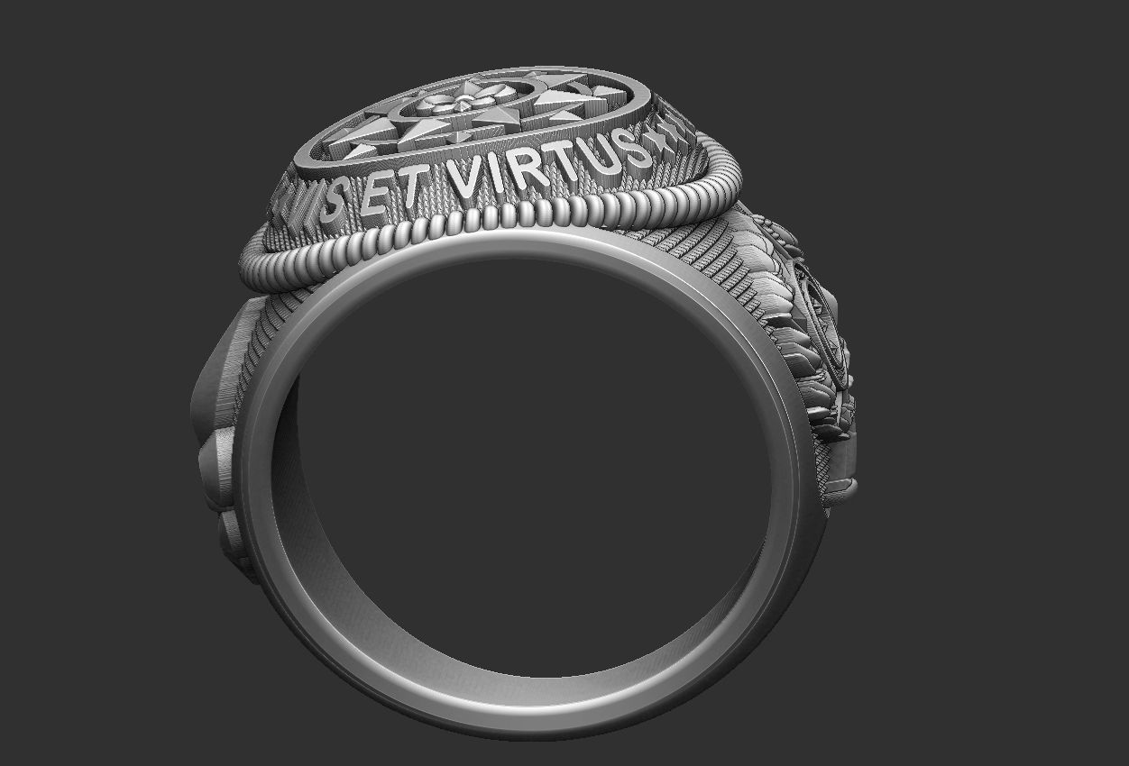 Scout Ring - Escoteiro  3D print model_4