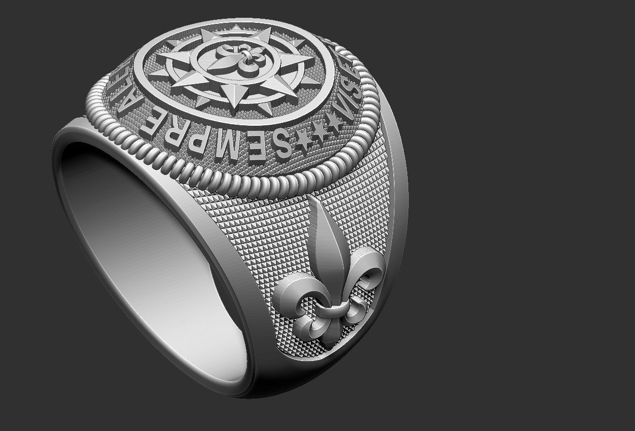 Scout Ring - Escoteiro  3D print model_9