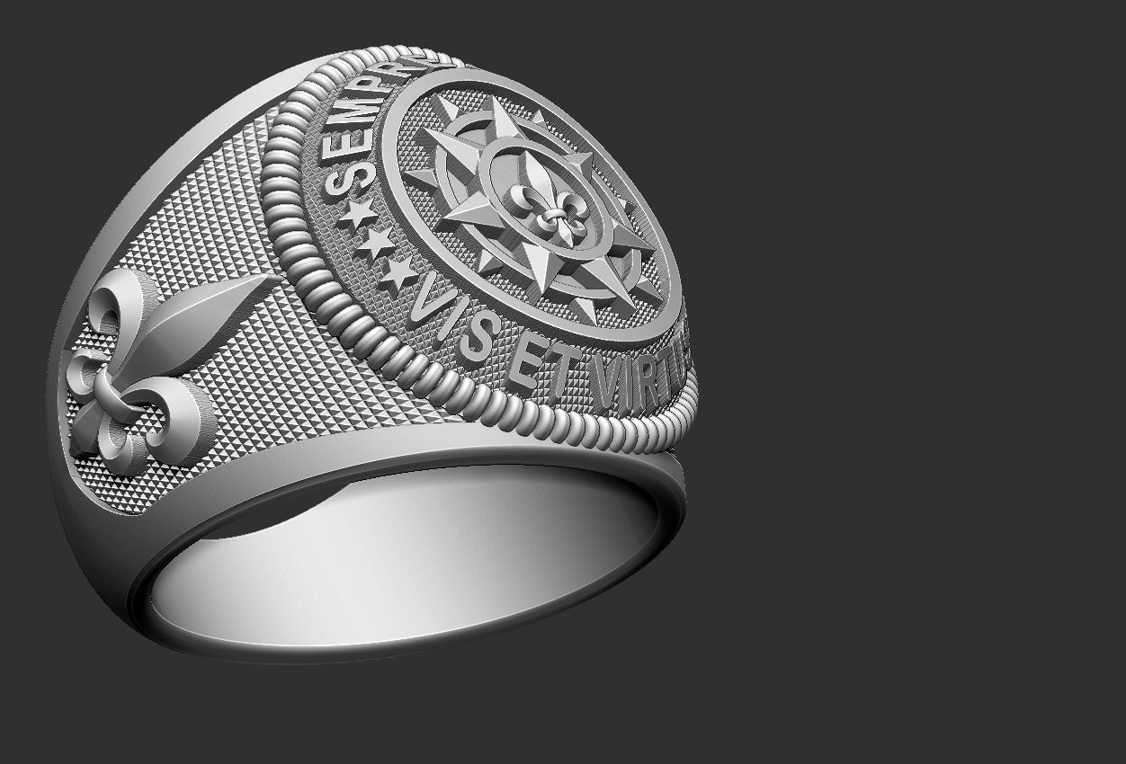 Scout Ring - Escoteiro  3D print model_15
