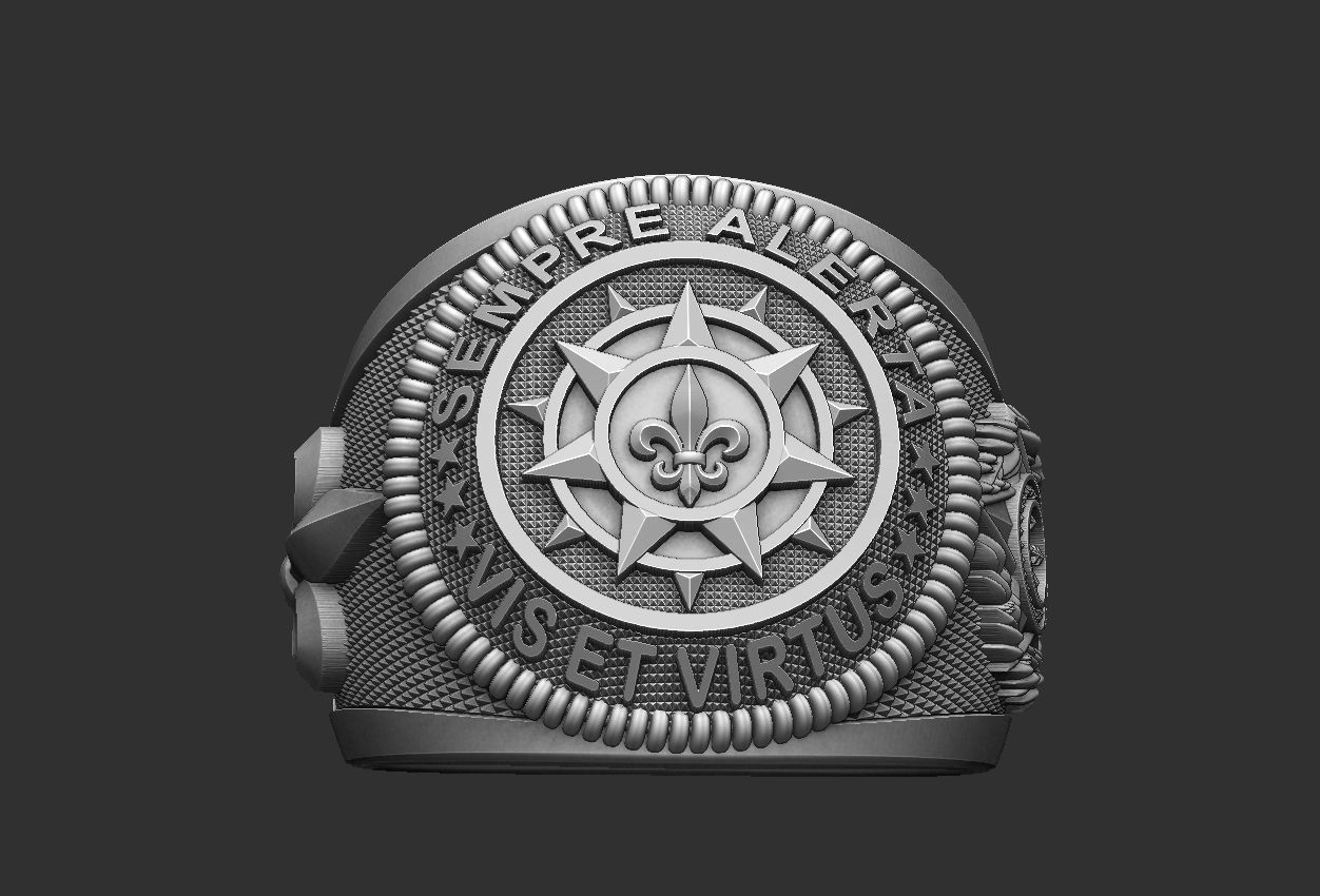 Scout Ring - Escoteiro  3D print model_20
