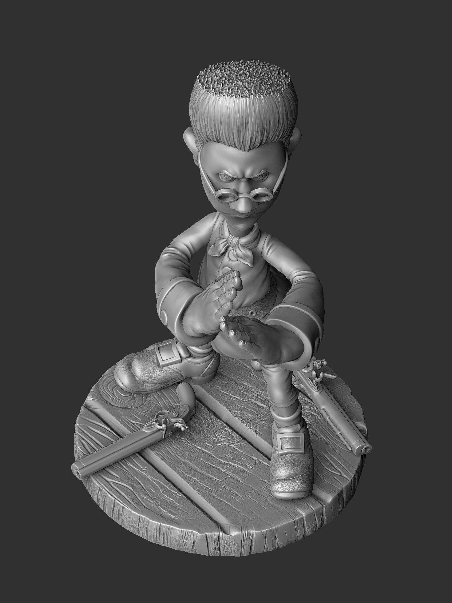 JIM HAWKINS FOR 3D PRINT STL 3D print model_12