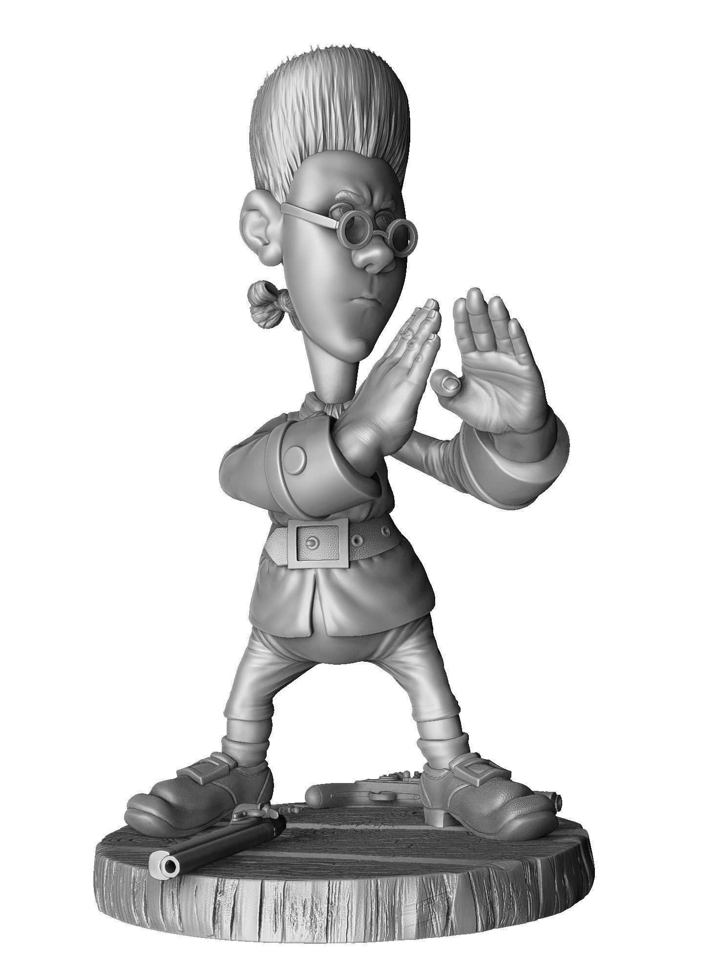JIM HAWKINS FOR 3D PRINT STL 3D print model_16