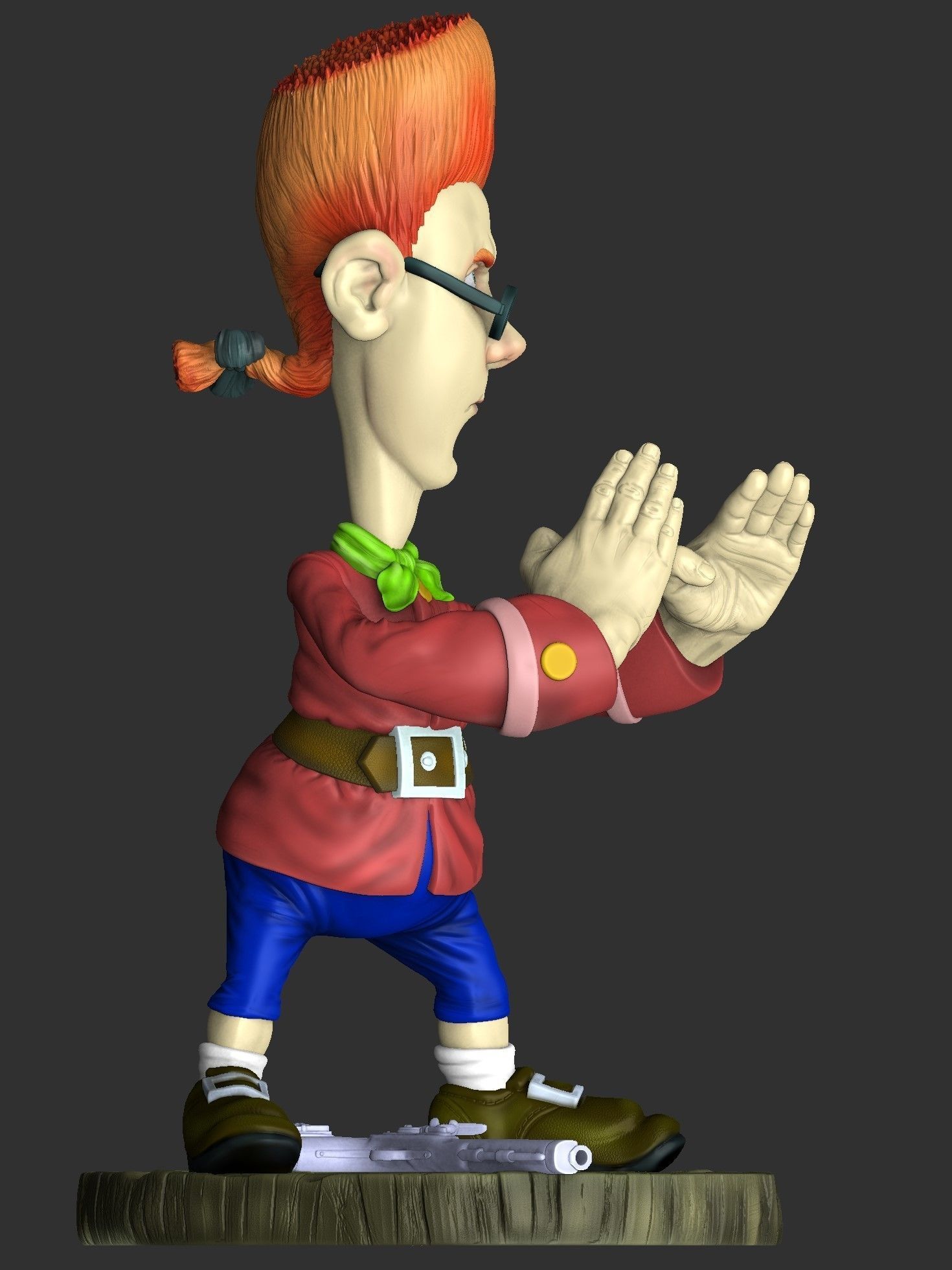 JIM HAWKINS FOR 3D PRINT STL 3D print model_25