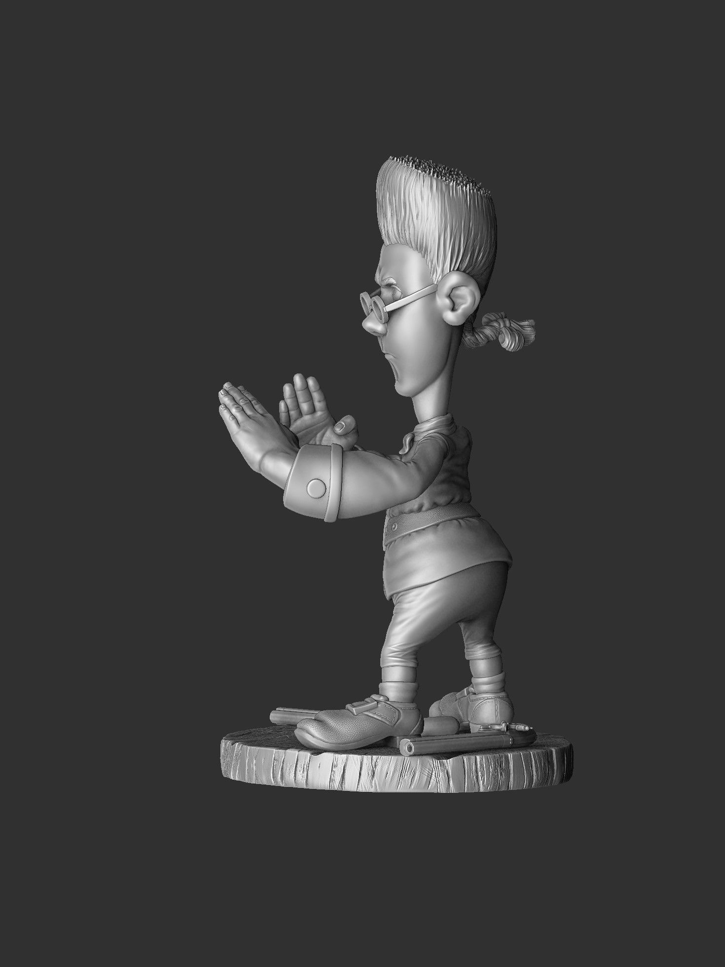 JIM HAWKINS FOR 3D PRINT STL 3D print model_36