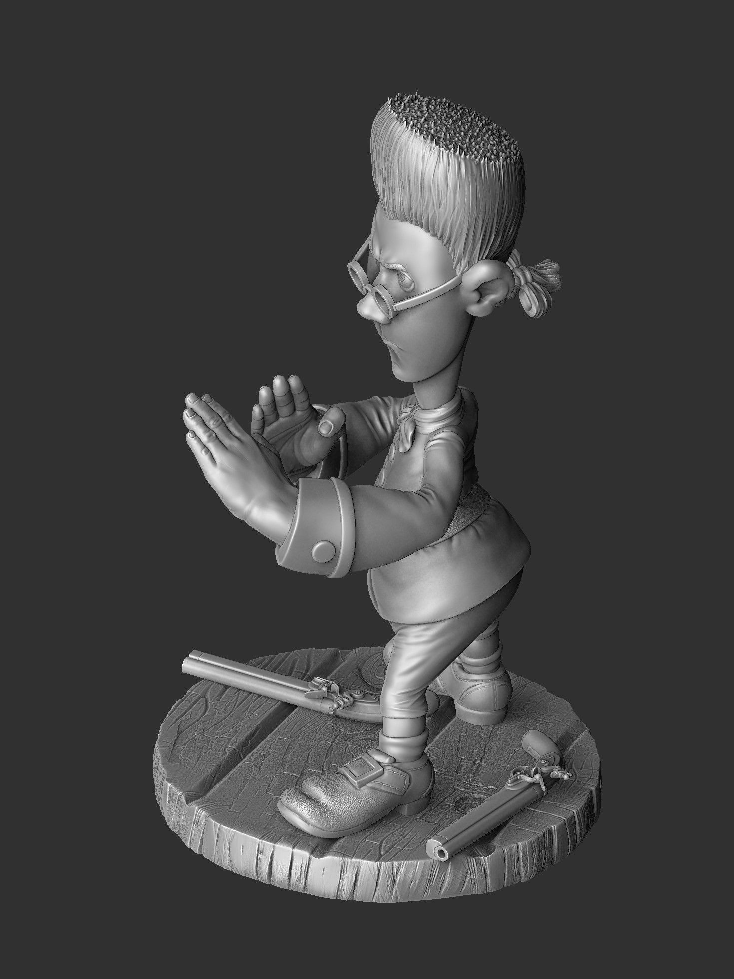JIM HAWKINS FOR 3D PRINT STL 3D print model_7