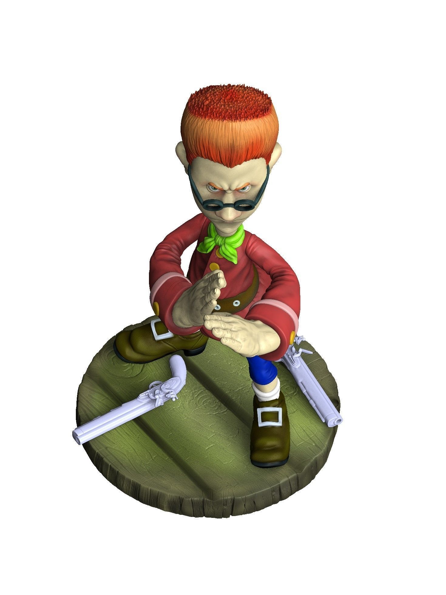 JIM HAWKINS FOR 3D PRINT STL 3D print model_28