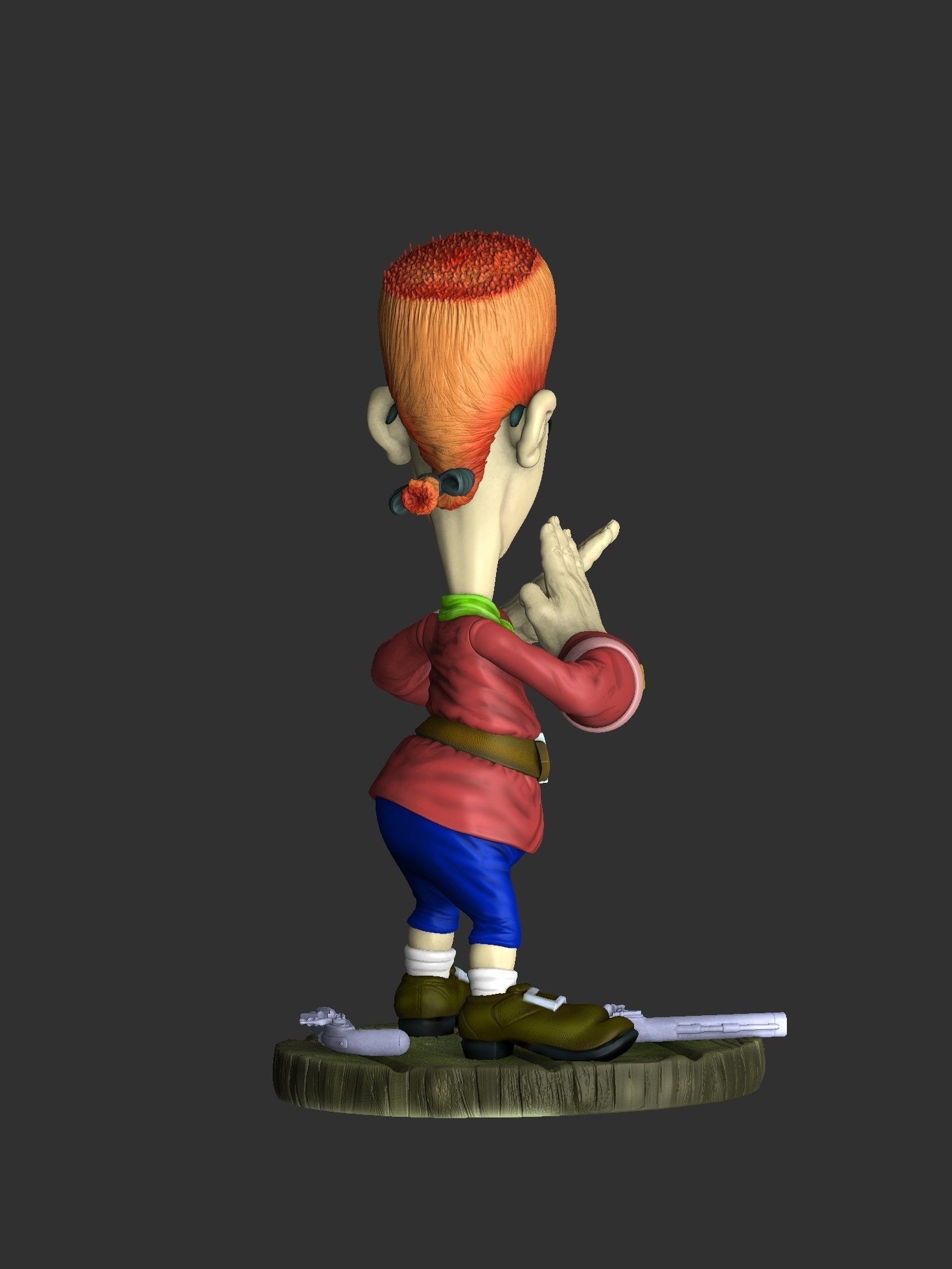 JIM HAWKINS FOR 3D PRINT STL 3D print model_20