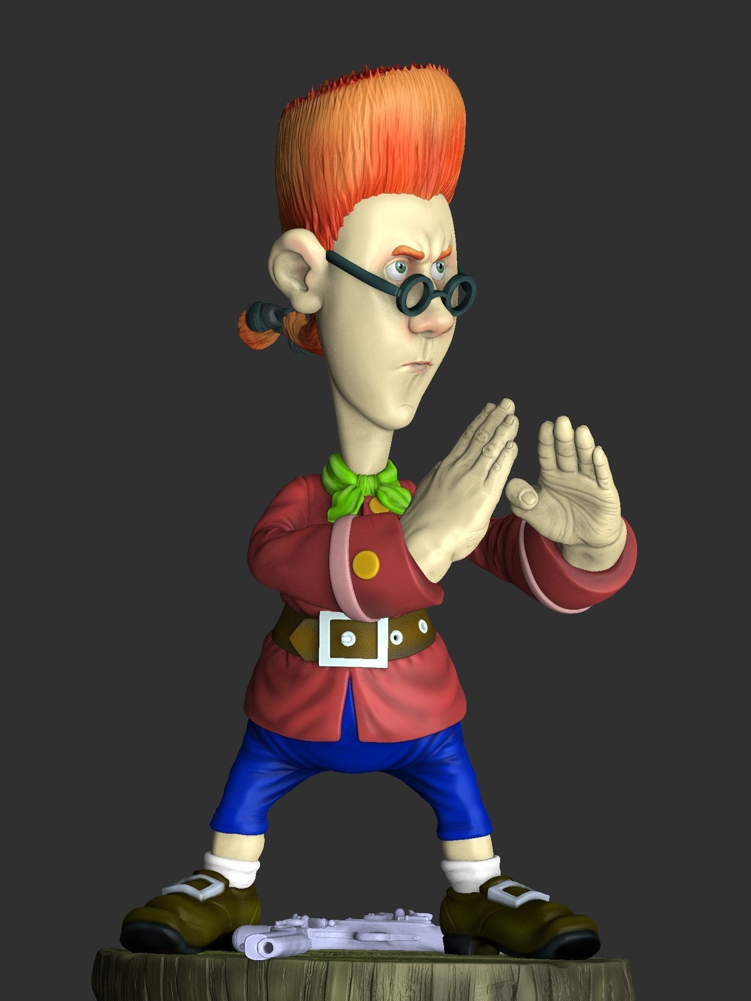 JIM HAWKINS FOR 3D PRINT STL 3D print model_48