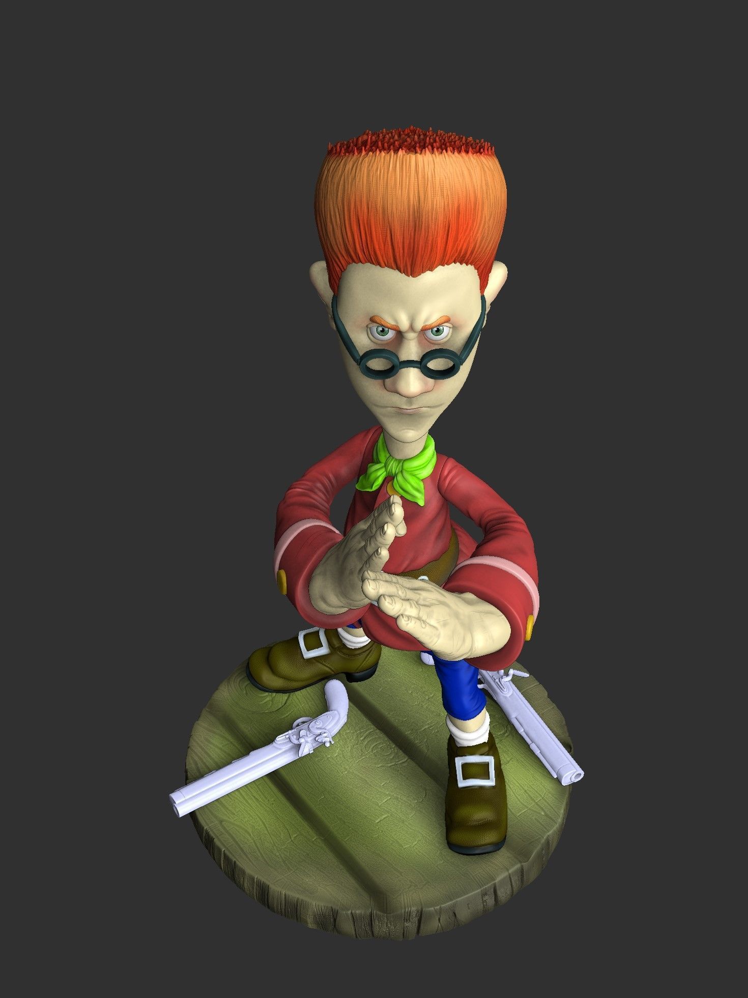 JIM HAWKINS FOR 3D PRINT STL 3D print model_50