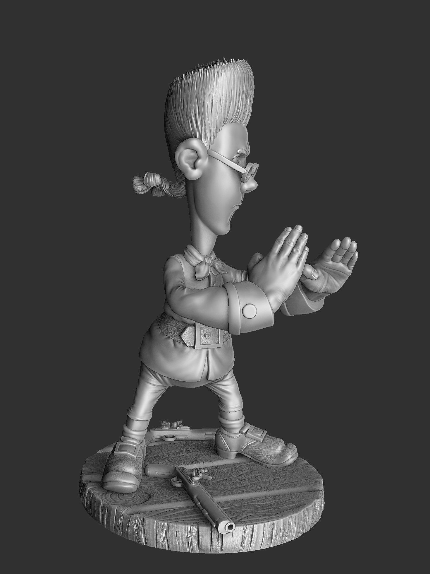 JIM HAWKINS FOR 3D PRINT STL 3D print model_31