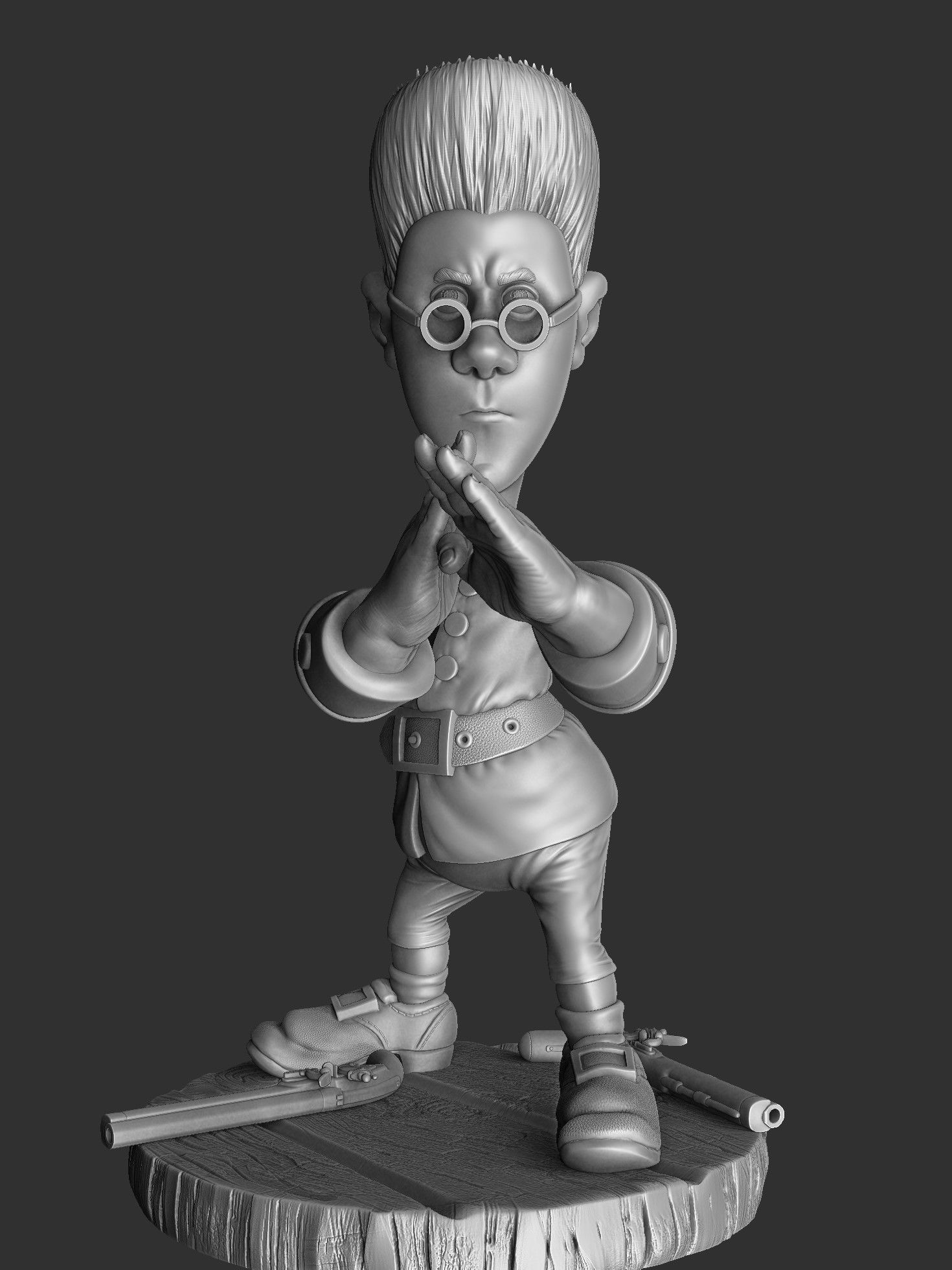 JIM HAWKINS FOR 3D PRINT STL 3D print model_6