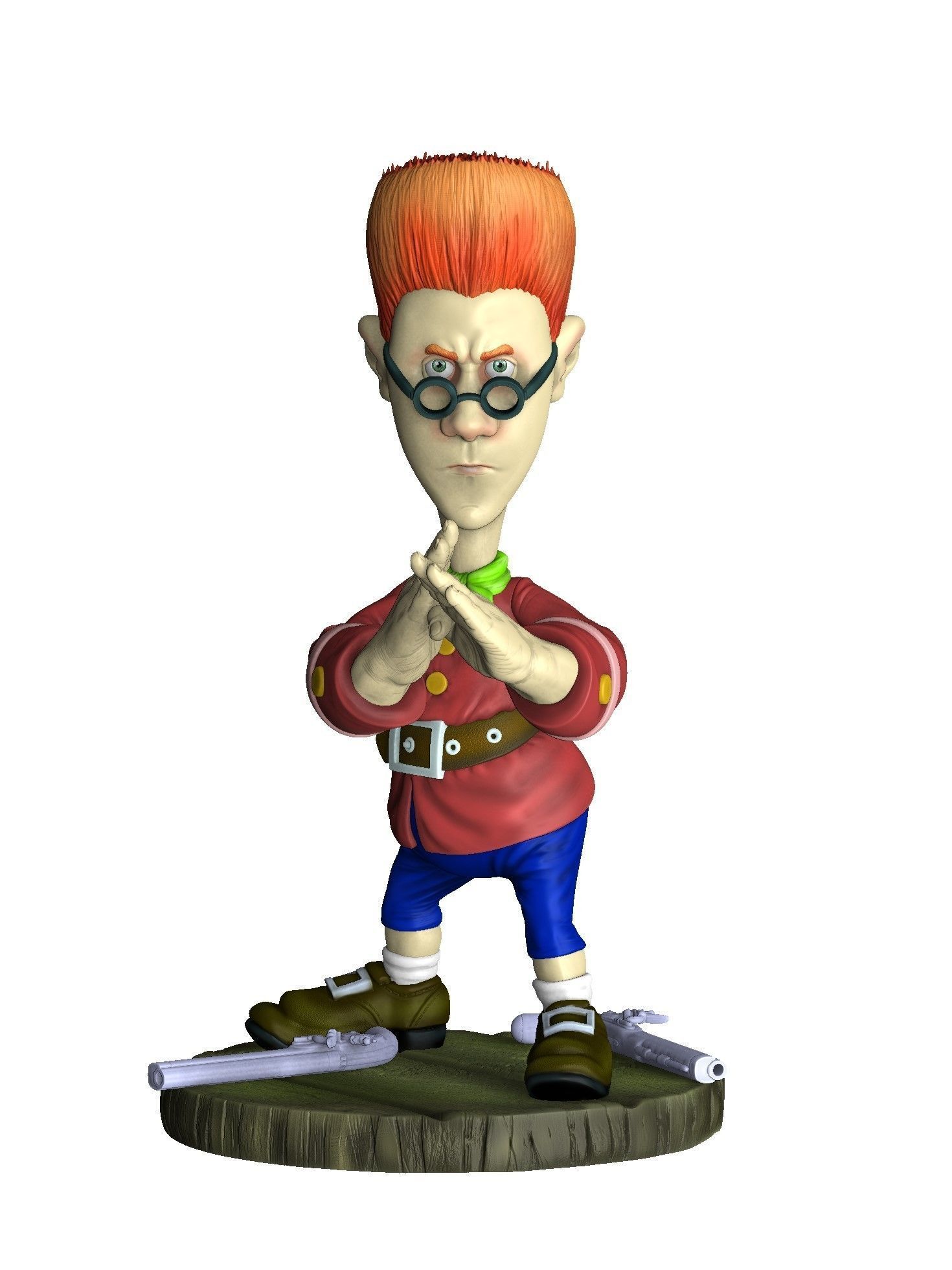 JIM HAWKINS FOR 3D PRINT STL 3D print model_13