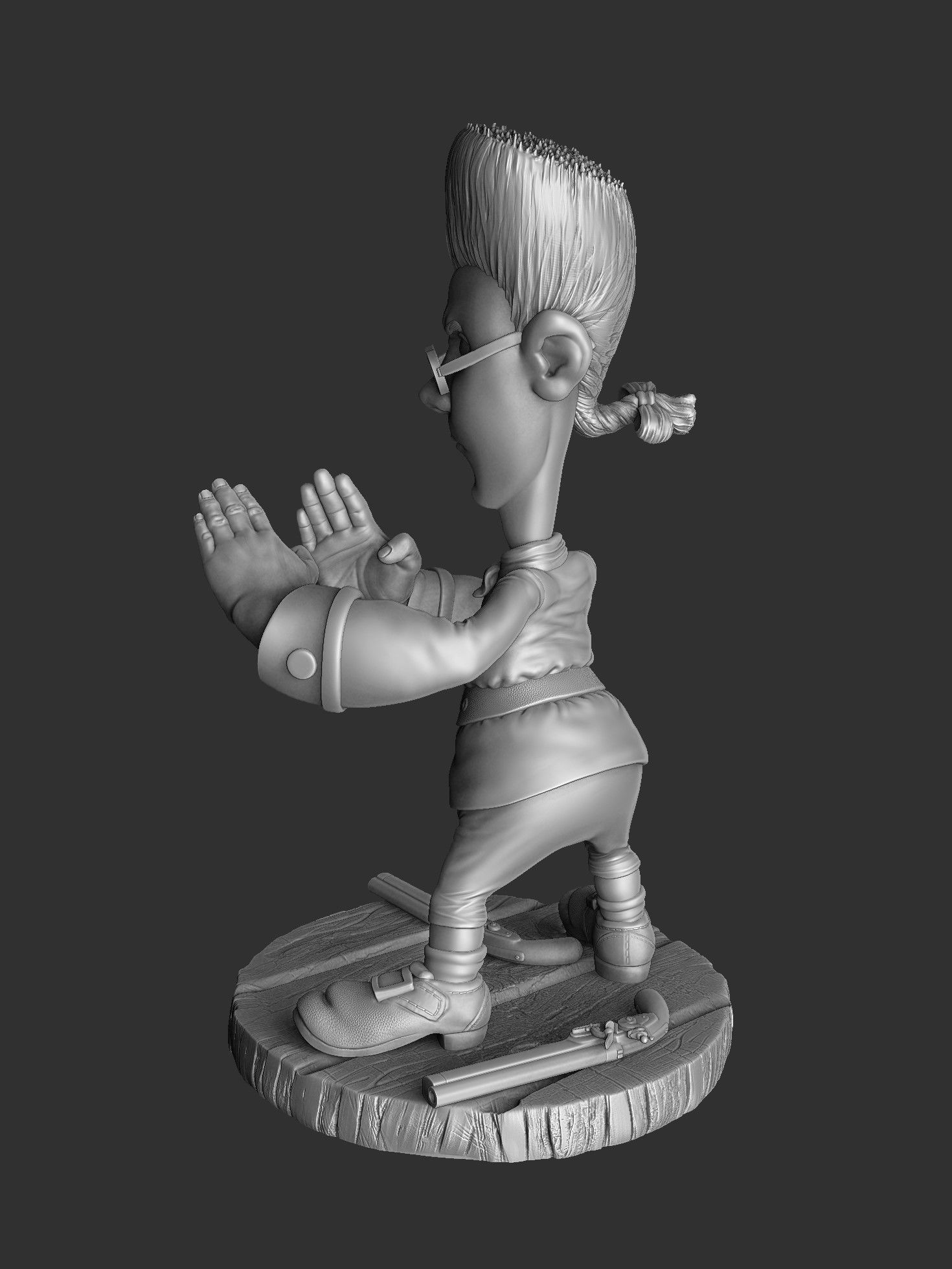 JIM HAWKINS FOR 3D PRINT STL 3D print model_21