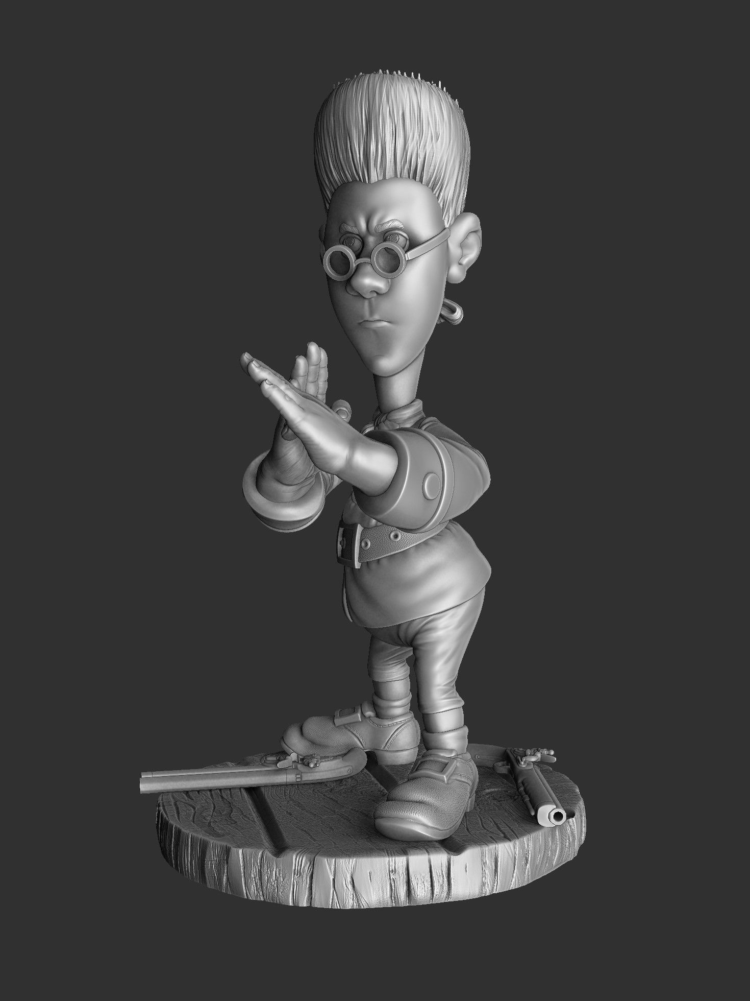 JIM HAWKINS FOR 3D PRINT STL 3D print model_19