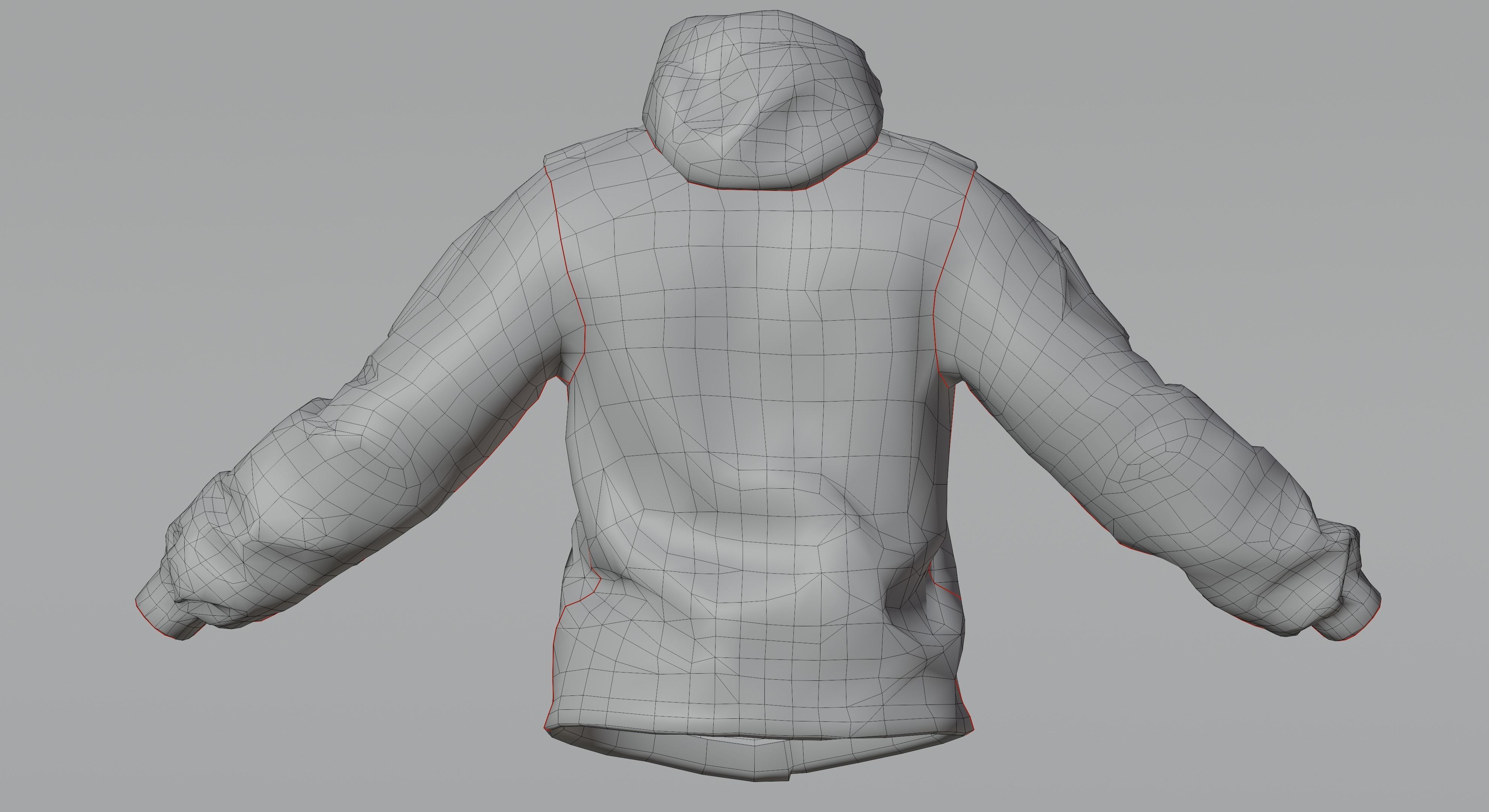 Ratnik VKBO Demi-Season Jacket Low-poly 3D model_14