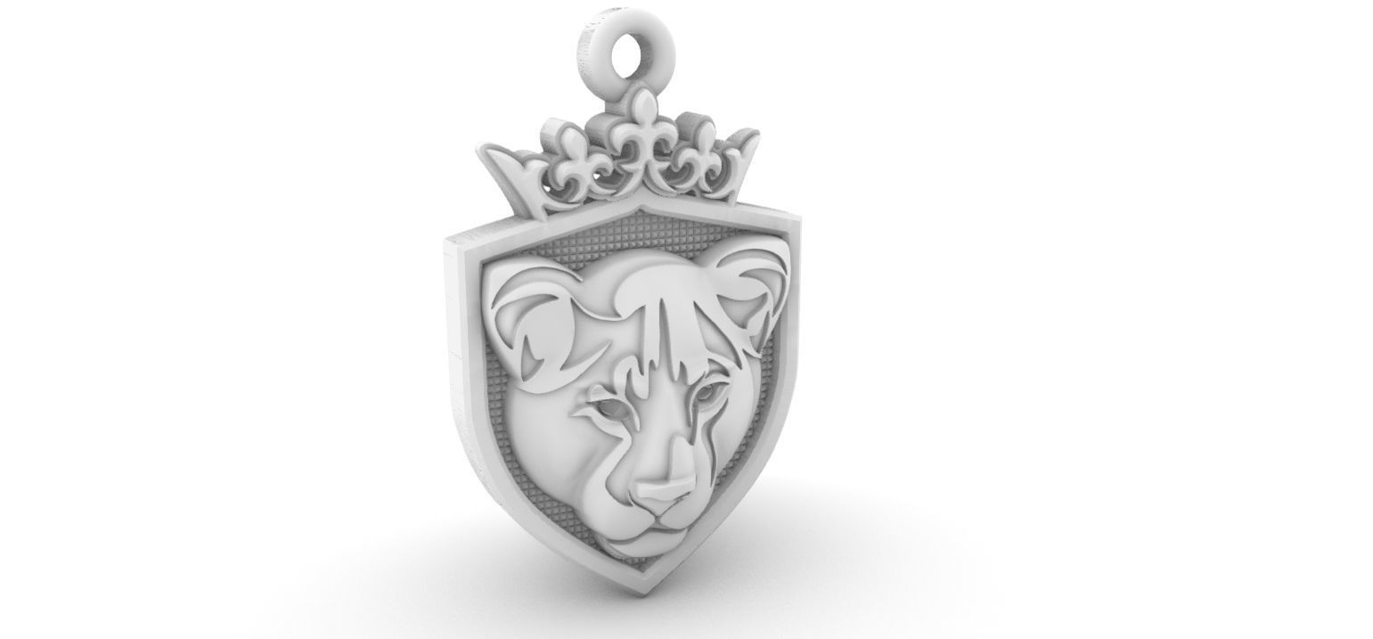 Panther Shield -  3D print model_5
