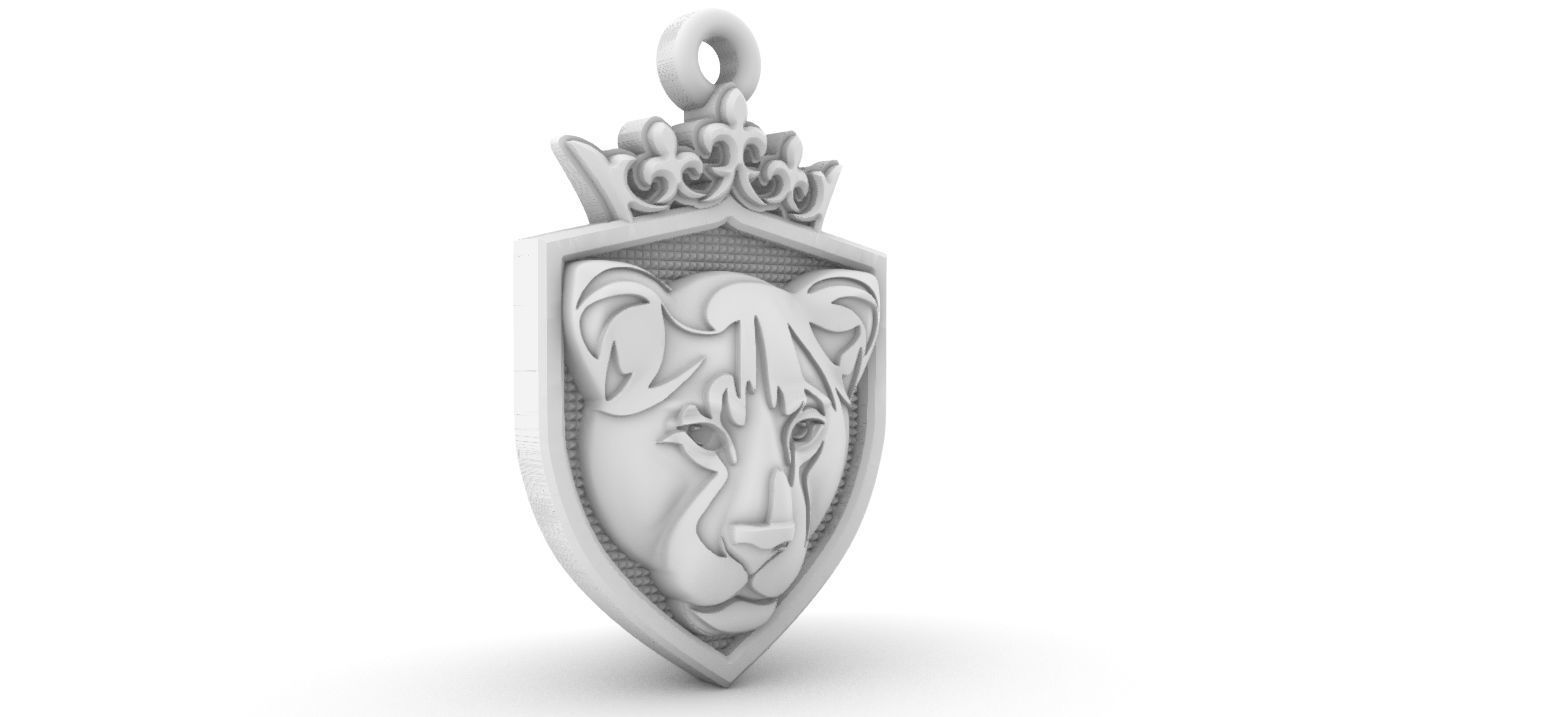 Panther Shield -  3D print model_18