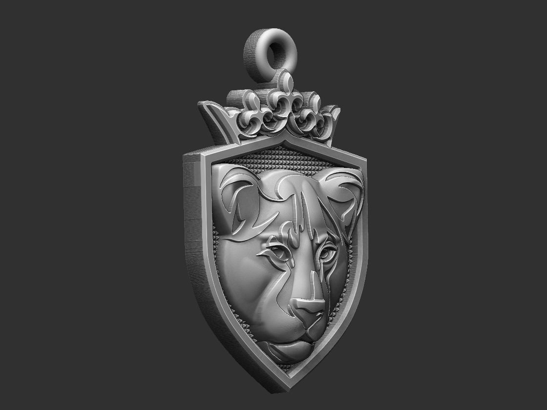 Panther Shield -  3D print model_1
