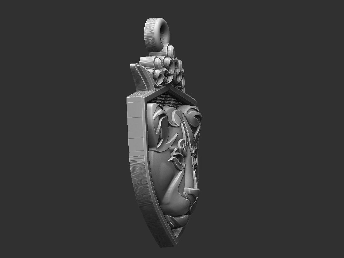 Panther Shield -  3D print model_2
